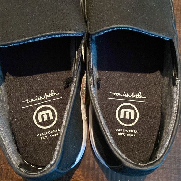 Travis Mathew Phenomenon Men\'s Black Slip-On Shoes Size 11 main image 6
